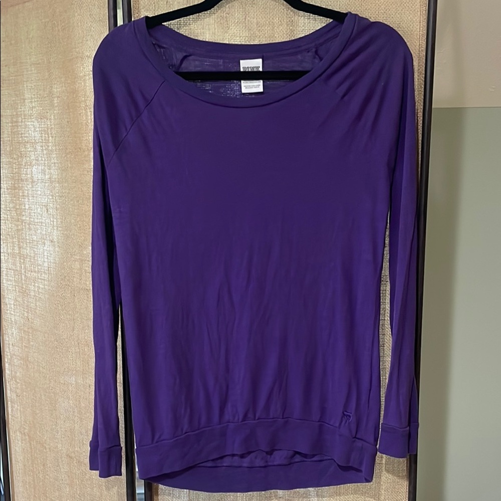 Victoria's Secret | Purple Fitted Long Sleeve shirt